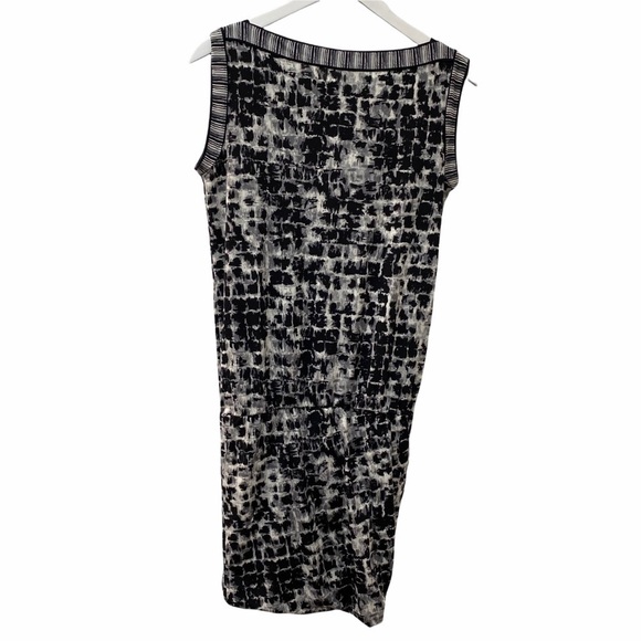BCBG Dress XS Stretch Tunic Black Print - Picture 1 of 8